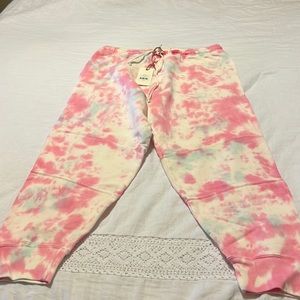 Love Shack Fancy Brand New Etty jogger pants size large.